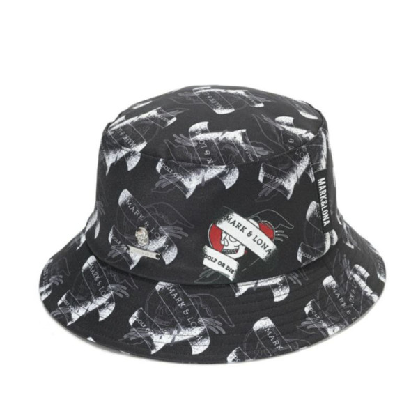 마크앤로나 라벨 하트 버킷 햇 2컬러 MLF-5A-FC06