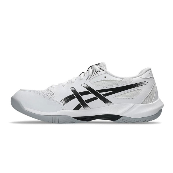 아식스 젤 로켓 12 배구화 화이트블랙 1073A081-101