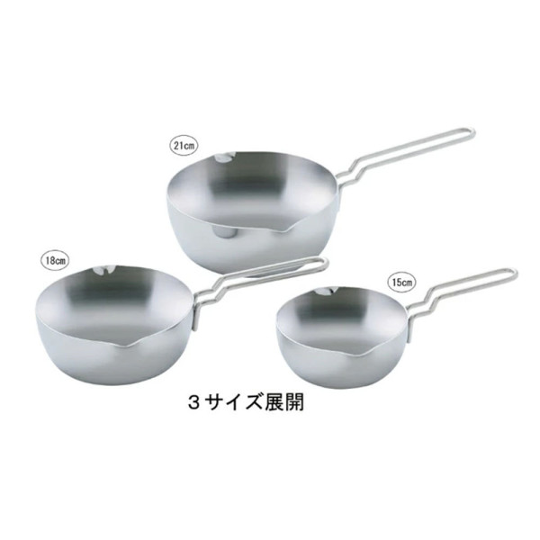 미야자키 제작소 GEO 편수 냄비 18cm