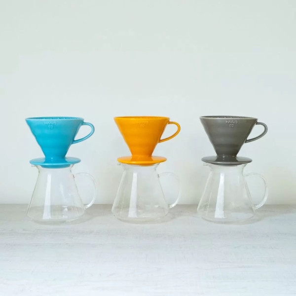 하리오 HARIO V60 세라믹 드리퍼 세트 블루