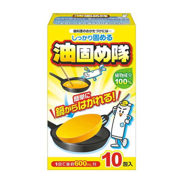 코튼라보 식용유 응고제 폐유처리 10개입