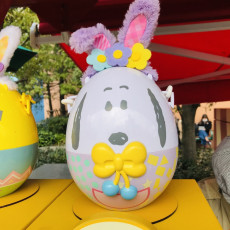 USJ 스누피 부활절 팝콘통