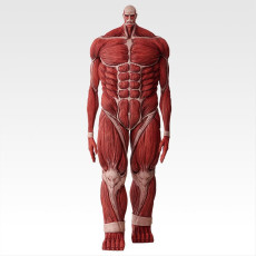 이치방쿠지 진격의거인 메가임팩트 초대형거인 피규어