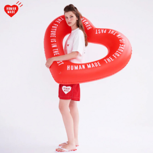 휴먼메이드 하트 플로트 레드 HM27GD150