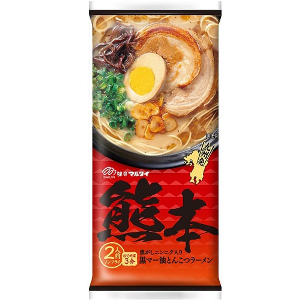 마루타이 구마모토 흑마유 돈코츠라면 [봉상면 186g]