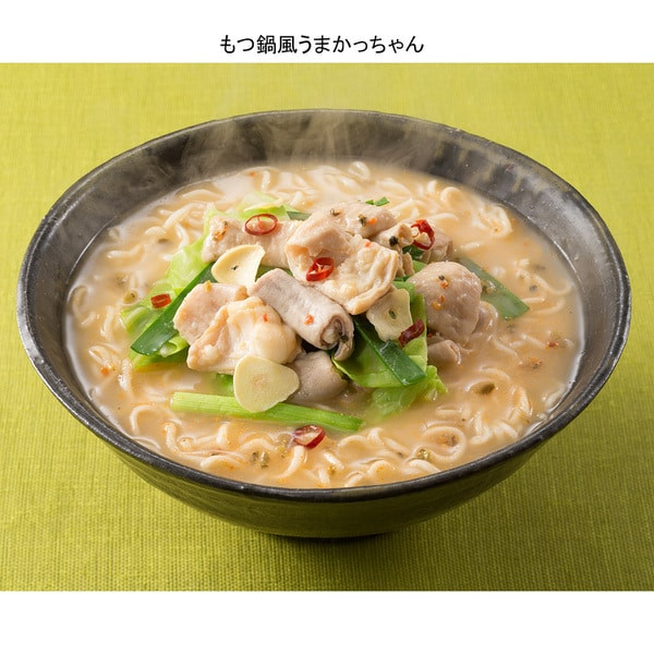 하우스 식품 우마카 짱 하카타 겨자 타카나 맛 5 개 팩 93g × 5 [인스턴트라면]