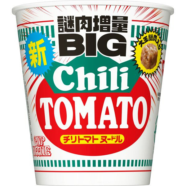 닛신 식품 컵 누들 칠리 토마토 빅 109g