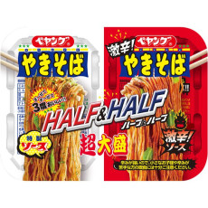 마루카 식품 페영 초대성 야키소바 하프 & 하프 매운
