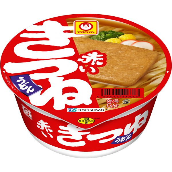 동양 수산 마루 짱 마루 짱 붉은 여우 우동 동쪽 용 96g [즉석 컵라면]