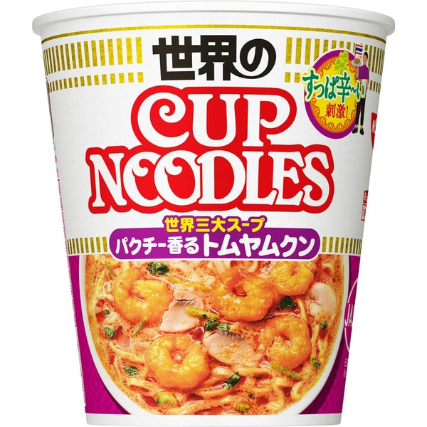 닛신 식품 컵 누들 톰 야무쿤 누들 75g